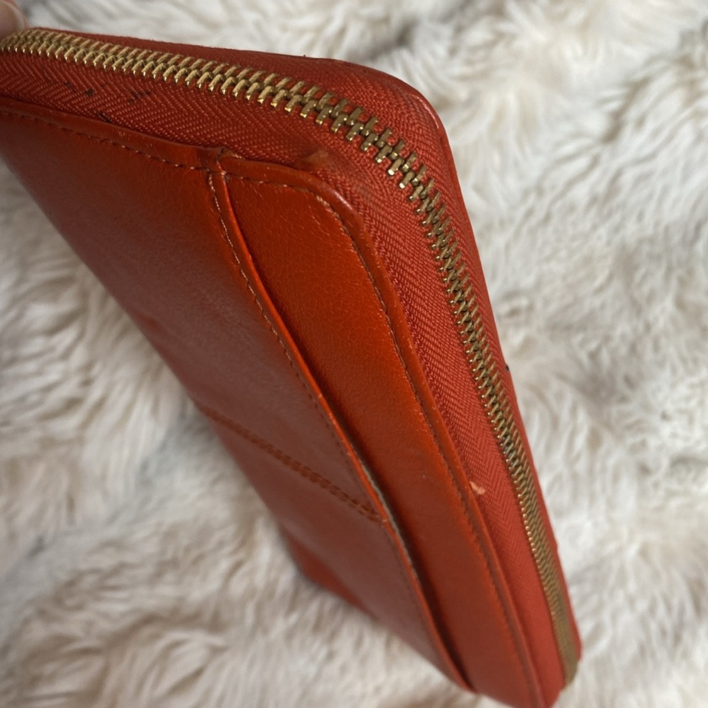 COACH ASHLEY LEATHER ZIP AROUND WALLET - Picture 8 of 12